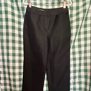 Vintage Donna Karan Black Straight Leg Pants